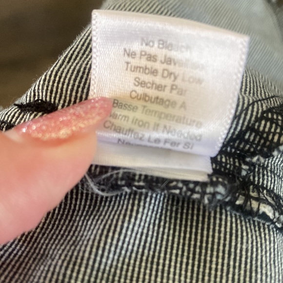 Kimchi & Blue Skirt 1 Blue Buttons Y2K EUC - Picture 6 of 7